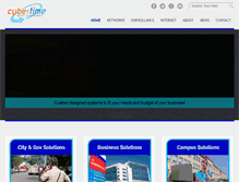 Tablet Screenshot of cybertimenetwork.com